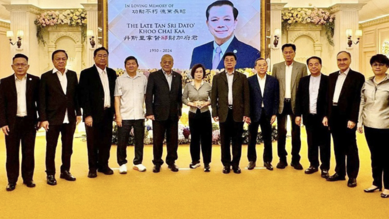 吴添泉：拉进福联会华总 邱财加是前辈良师益友